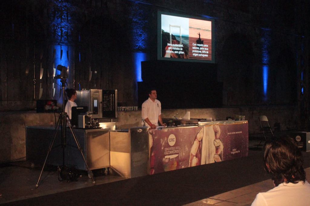 Bastidores do Congresso dos Cozinheiros em Lisboa. Foto: Repórter Gourmet.